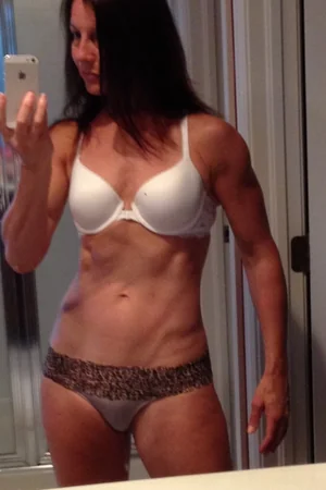 Lingerie Selfie Of Mature Fit Girl — photo 11