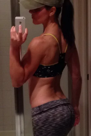Lingerie Selfie Of Mature Fit Girl — photo 14