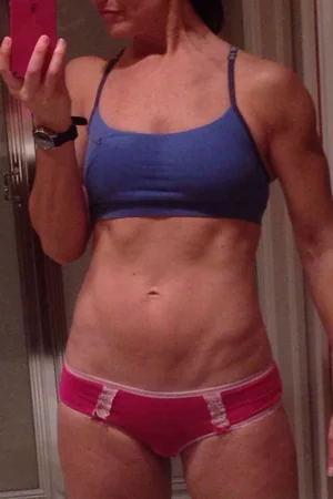 Lingerie Selfie Of Mature Fit Girl — photo 15