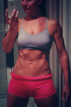 Lingerie Selfie Of Mature Fit Girl — photo 17