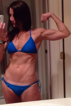 Lingerie Selfie Of Mature Fit Girl — photo 30