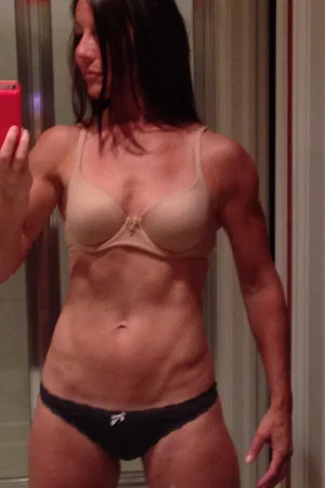 Lingerie Selfie Of Mature Fit Girl — photo 43