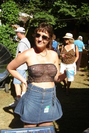 clichés érotiques uniques avec des flashs féminins accidentels — photo 36