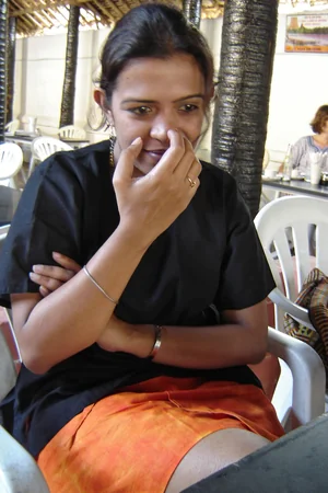 Hairy Indian Woman Showing Nudity On Camera — photo 6