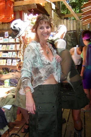 American Milf Constantly Flashes Tits — photo 45