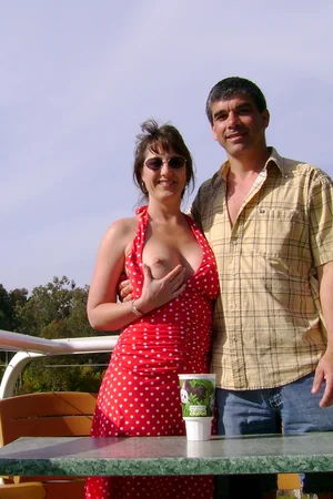 American Milf Constantly Flashes Tits — photo 53