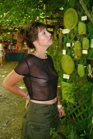 American Milf Constantly Flashes Tits — photo 55