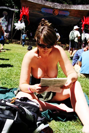 American Milf Constantly Flashes Tits — photo 68