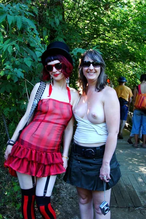 American Milf Constantly Flashes Tits — photo 79
