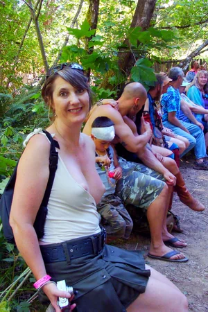 American Milf Constantly Flashes Tits — photo 82