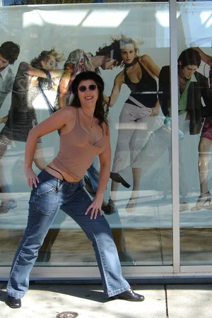 American Milf Constantly Flashes Tits — photo 95
