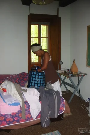 A Little Intimacy from a Black Milf — photo 1