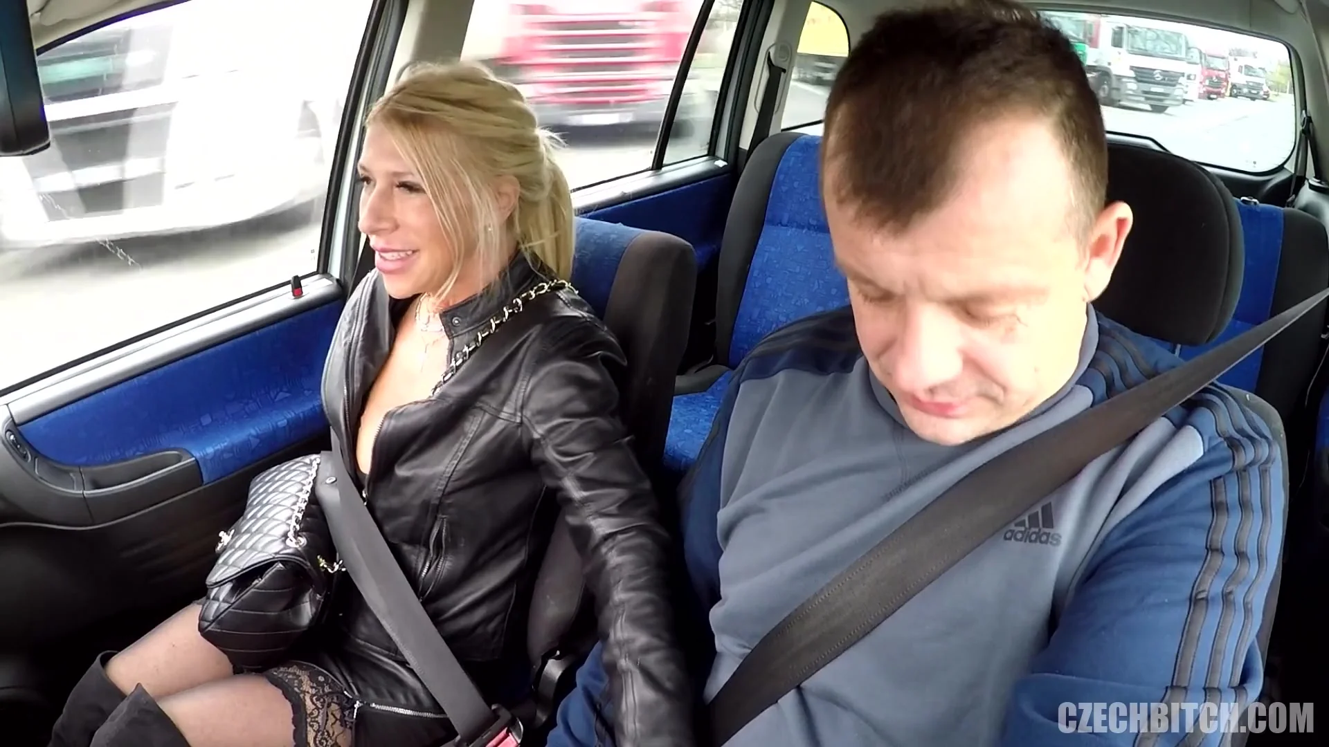 In Car With Czech Slut